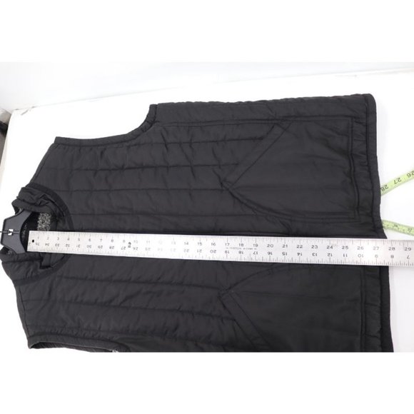 Carbon 2 Cobalt Reversible Vest Mens XL Sherpa Fleece Quilted Full Zip black - Picture 10 of 13